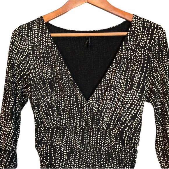 NWT! Lapis black and white dress. - Picture 2 of 11